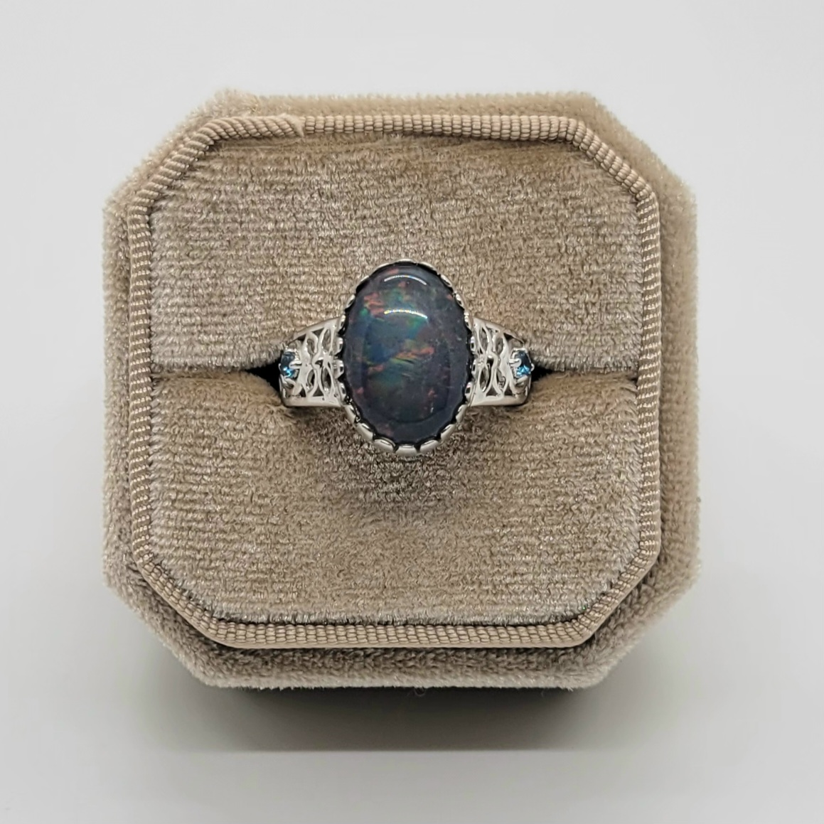 Vintage Mystical Opal Ring