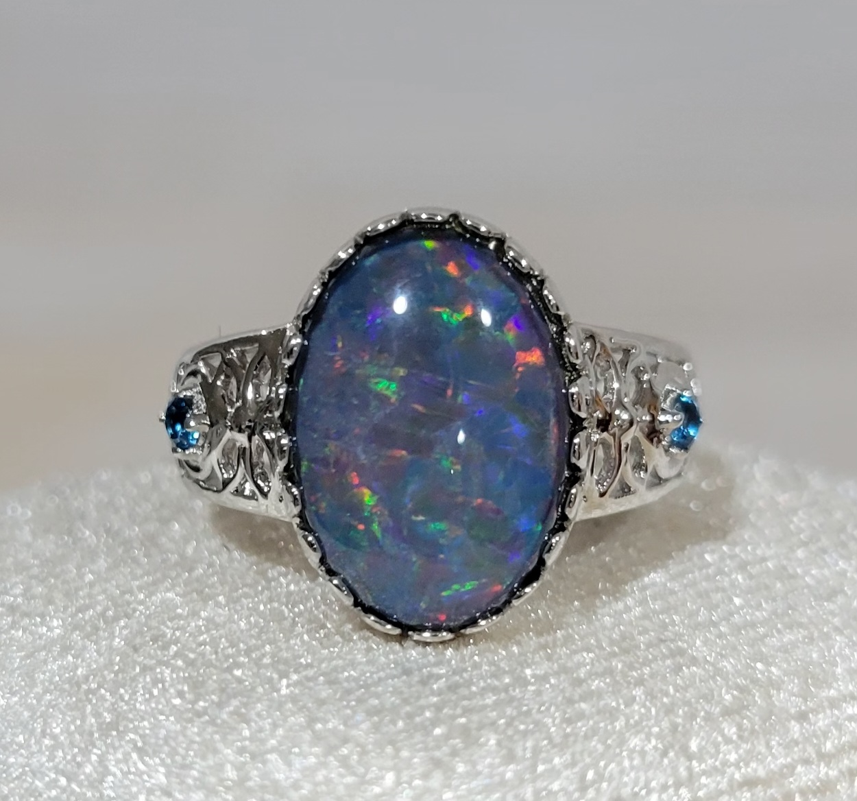 Vintage Mystical Opal Ring