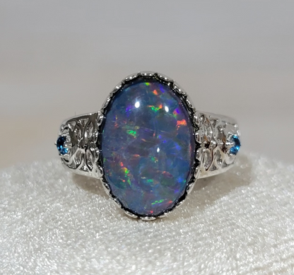 Vintage Mystical Opal Ring