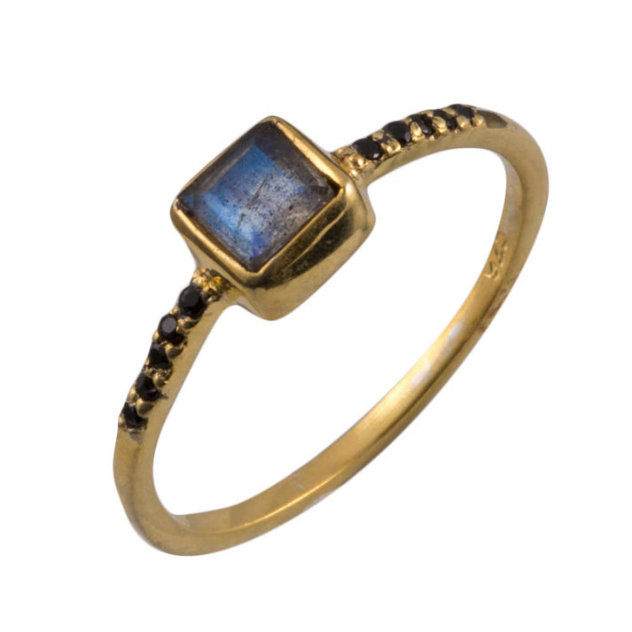 Bebop Labradorite Vermeil Ring